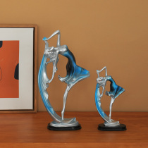 Decoration living room TV cabinet decoration interior simple modern luxury net red creative porch wine cabinet decoration crafts