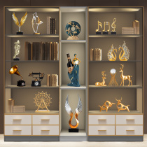 Wine cabinet ornaments home decorations living room desktop room porch TV cabinet housewarming new home gifts luxury upscale