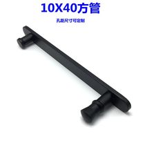 Shower room handle bathroom glass door single side stainless steel exquisite sliding door with head handle dumb black hole distance 300m