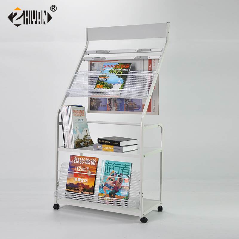2016 Magazine Shelf Newspaper shelf Newspaper shelf Bookshelf shelves shelves Information shelf Bookshelf White shelves White
