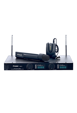 Mianyang Lake Hill HS - 8 1C one - drag two V wireless microphone wireless handheld collar microphone