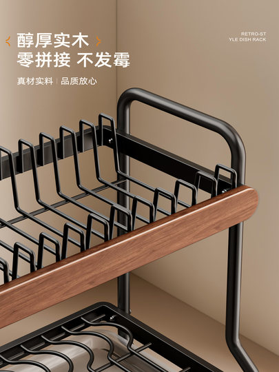 Kitchen Stainless Steel Dish Rack, Draining Rack, Storage Rack, Bowl Rack, Countertop Multifunctional Dish Rack, Chopstick Holder, Plate Rack, Cupboard