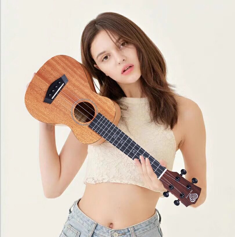 aitar爱她单板尤克里里AT200CX适合初学者女生吗？2026女生入门ukulele新潮流-尤克里里-淘宝百科网