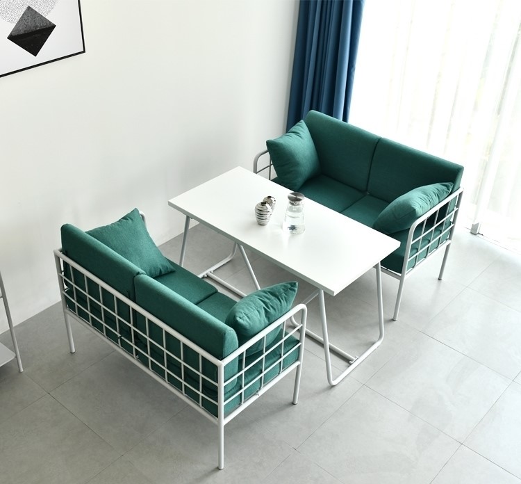 Bàn cà phê kiểu Nhật Bản bàn ghế sofa đôi sàn chủ đề quán cà phê trà nội thất quán cà phê Internet ba đồ uống thanh - FnB Furniture
