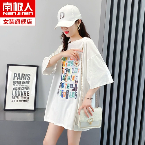 Tide, черная хлопковая летняя дизайнерская футболка с коротким рукавом, коллекция 2021, оверсайз, тренд сезона, популярно в интернете, большой размер