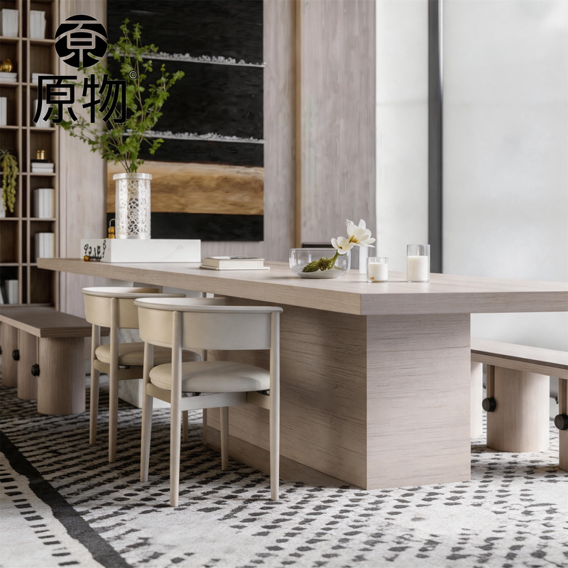 Light Luxury Library Reading Table, Café Reading Table, Hotel Leisure Area Elevated Long Table, Handmade Table, Desk and Chair Light Luxury Library Reading Table, Café Reading Table, Hotel Leisure Area Elevated Long Table, Handmade Table, Desk and Chair