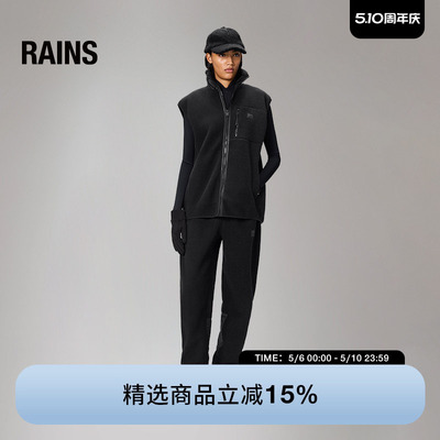 Флисовый жилет Rains Mountain, жилет, универсальный повседневный жилет на осень и зиму для мужчин и женщин Yermo/19100