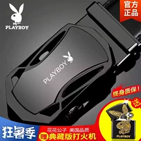 Черный спортивный автомобиль 【целый ~ корпус ремня+головка пряжки】