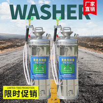 12L liter inspection factory emergency spray eyewash portable industrial simple composite mobile trolley outdoor