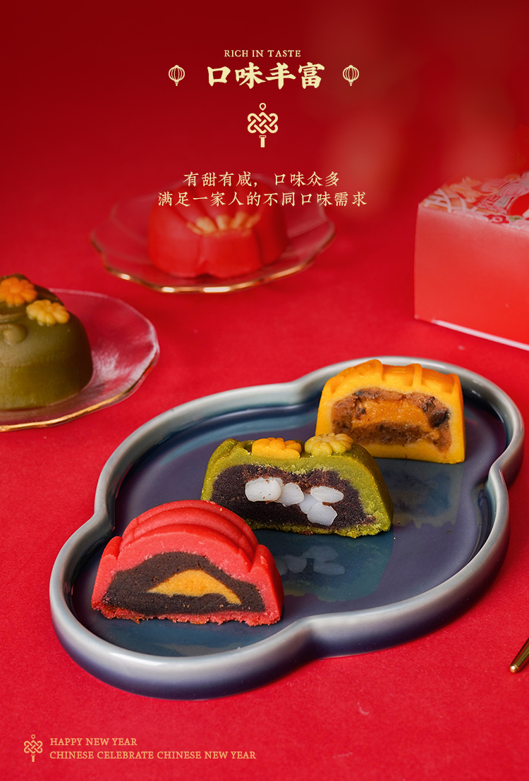 好戏连台 2021牛年春节对联+糕点+皮影戏礼盒 图9