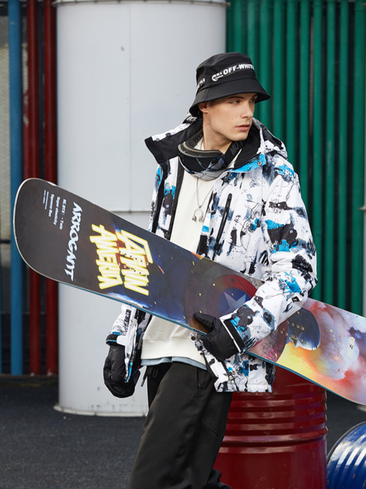 Лыжный лыжный костюм, зимний комплект, водонепроницаемое ветрозащитное удерживающее тепло лыжное снаряжение, Южная Корея