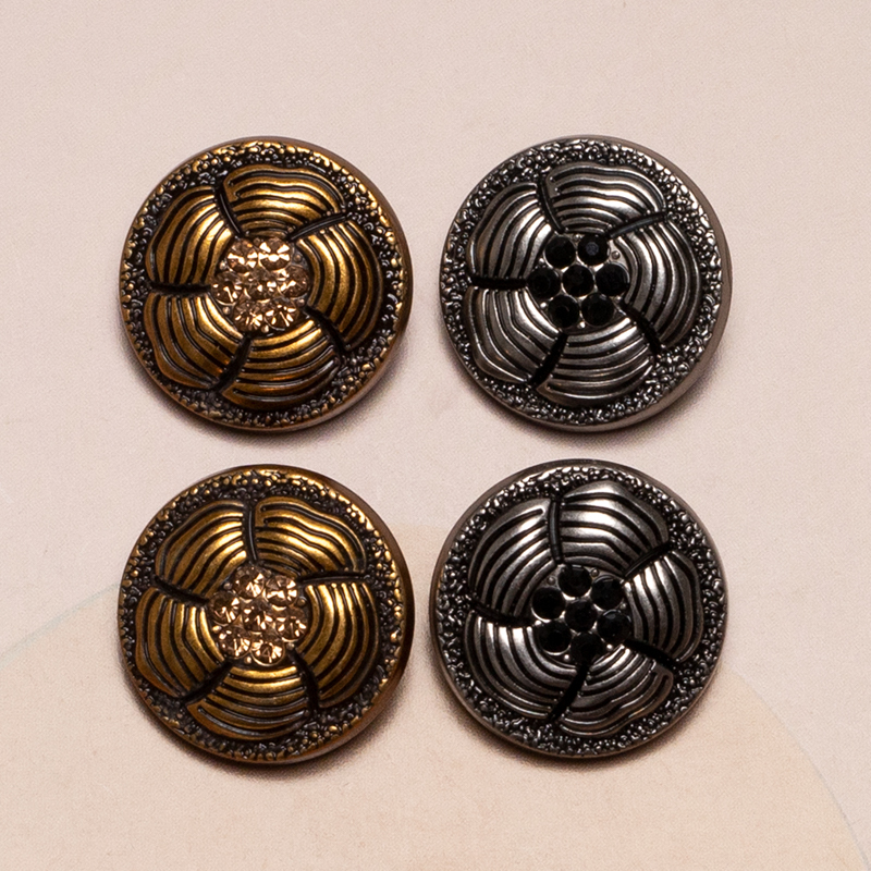 Vintage Sweater Cardigan Buttons, High-End Exquisite Fashion Clothing Buttons, Accessories, Gold Wool Coat, Cashmere Coat