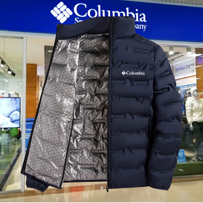 Осенне-зимний пуховик Columbia discount для мужчин и женщин из графена, теплый повседневный легкий ветрозащитный и водонепроницаемый повседневный пуховик