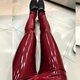 ແບບເອີຣົບແລະອາເມລິກາ sexy mirrored PU pants ຫນັງສົດໃສສໍາລັບແມ່ຍິງ, ກາງເກງ sexy, nightclub ຂາຍໂດຍກົງ