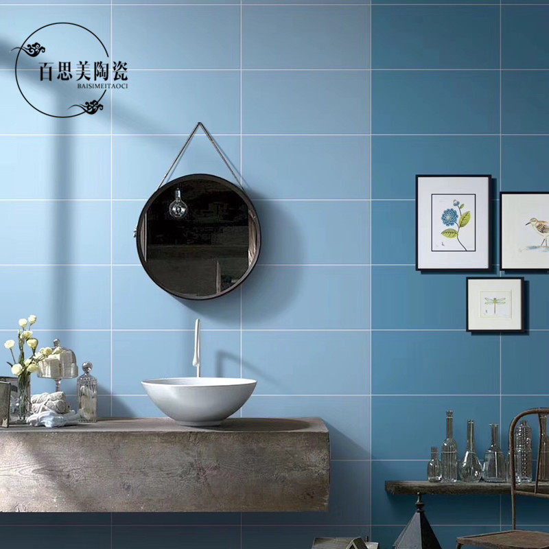 Nordic Full Porcelain Color Macaron 300X600 Imitation Ancient Brick Toilet Floor Brick Rugged Brick Kitchen Tile Kitchen Tile 