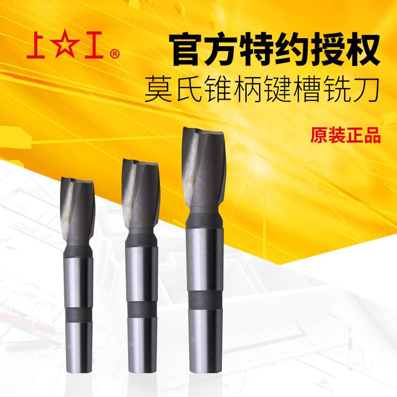 Upper work Mo's cone handle keyway milling cutter HSS high precision