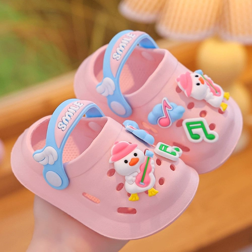 Детские слайдеры, летние нескользящие тапочки для раннего возраста