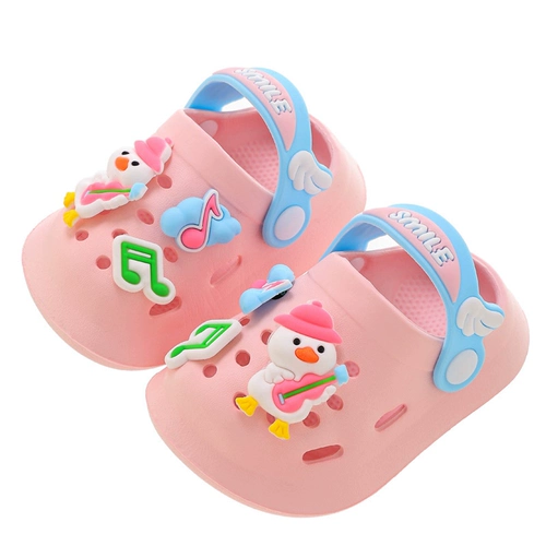 Детские слайдеры, летние нескользящие тапочки для раннего возраста