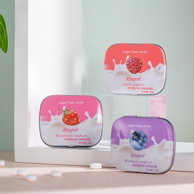 【拍6件】kissport无糖薄荷糖接吻