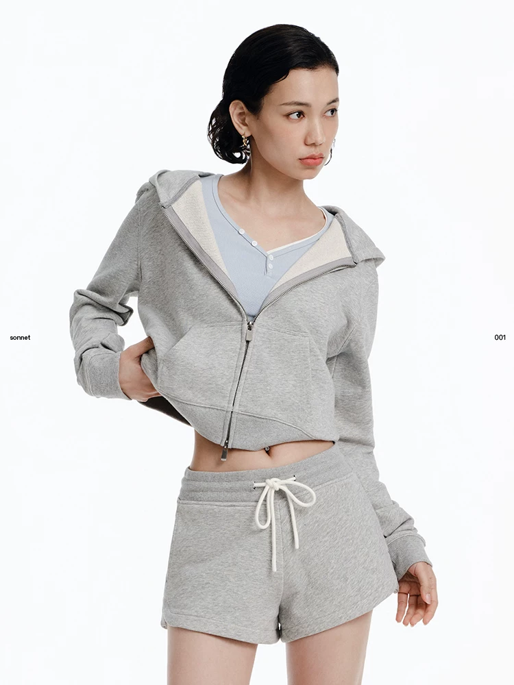 асомозим Sweatshirt с молнией, худи, кардиган, куртка для отдыха, оверсайз