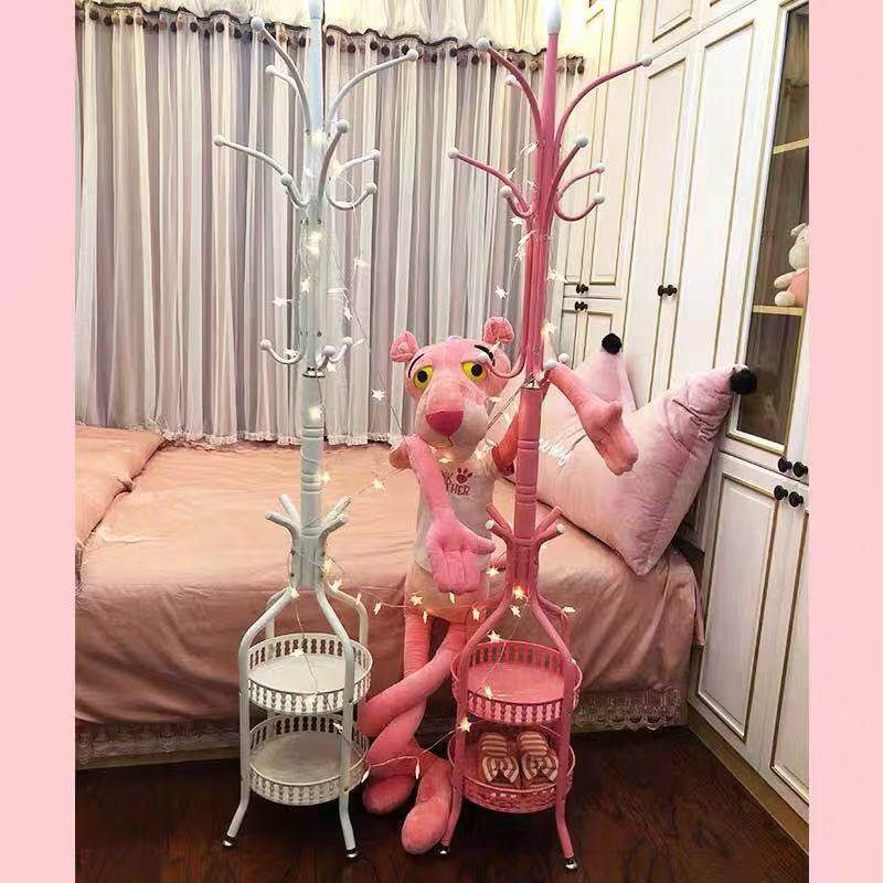 Office hanging clothes artifact Beauty salon floor hanger Coat rack Personality Chinese style hanger hook door