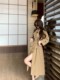 High-end temperament double-breasted windbreaker for women winter new retro khaki casual long over-the-knee coat jacket
