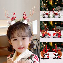 Kindergarten Christmas Gifts Cute Children Hair Clip Elk Deer Hairpin Christmas Small Gift Super Fairy Hairpin Hairpin