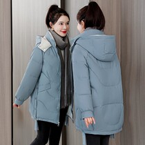 Down Clothing Winter Thickened 2021 New exploits warm cotton padded jacket Womens Korean version Temperament Loose Jacket