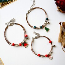Christmas Bracelet Women New Suit Refined Ornaments Santa Fashion Brief About 100 Hitch Girlfriends Student Hand Accessories