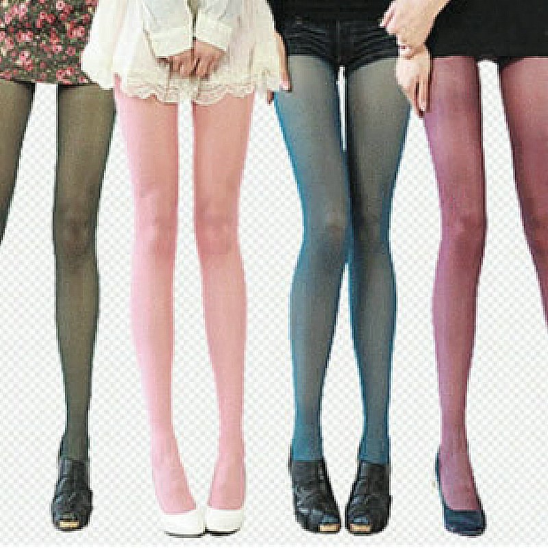 Kẹo màu chủ đề siêu mỏng chống sụp đổ-off ống mỏng hiển thị vớ mỏng womens pantyhose mùa hè siêu mỏng sexy màu trong suốt.