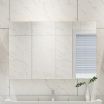 Bathroom mirror cabinet hanging wall smart bathroom mirror bathroom cabinet solid wood toilet mirror