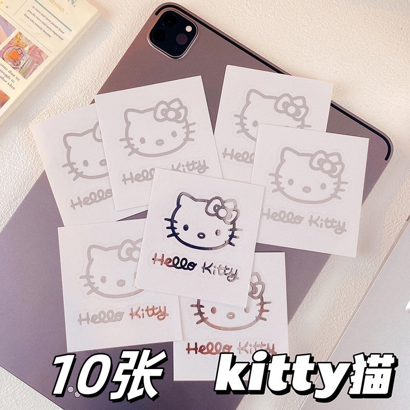 Hello Kitty Stickers Hello Kitty Metal Stickers for Mobile Phones, Computers, Student Notebooks, Decoration Hello Kt Cat Stickers Hello Kitty Stickers Hello Kitty Metal Stickers for Mobile Phones, Computers, Student Notebooks, Decoration Hello Kt Cat Stickers