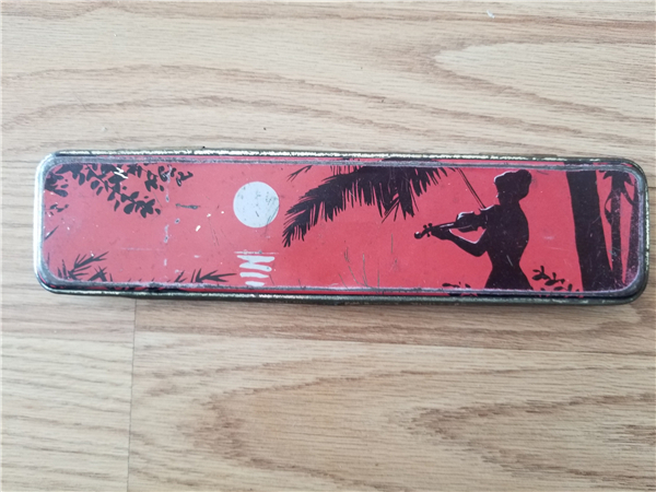 The Old Tin Lead Pencil Case Pencil Case Cellulite Moonlight