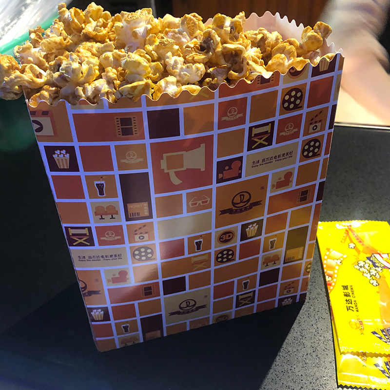 National Hengdian CGV Big Cinema Snack Medium bucket popcorn medium cola package Contact customer service before shooting