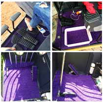 Suitable for wicker Volvo Three-one-55 Xu work 60 Digging Machine Cab Footbed Custom Anti-Dirty Loader Private