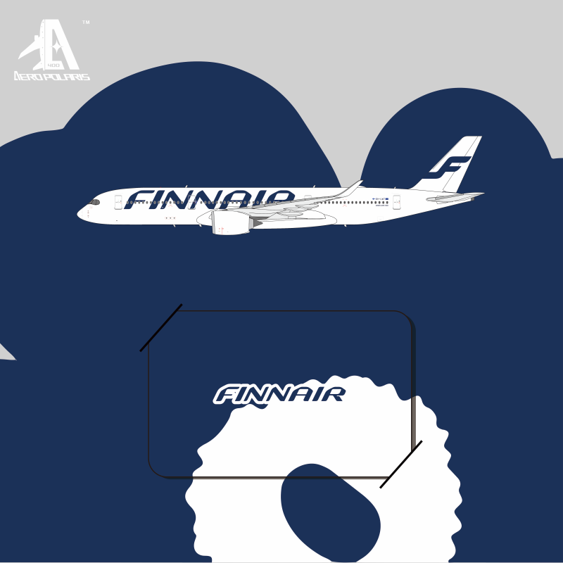 Polaris 1:400 Finnair A350-900 Oh-Lwt Alloy Aircraft Model Aviation Passenger Aircraft Model Polaris 1:400 Finnair A350-900 Oh-Lwt Alloy Aircraft Model Aviation Passenger Aircraft Model
