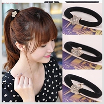 Adult hair rope 2020 new leather ring Japanese rubber band ponytail girl girl girl student Bold Personality