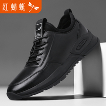 Red Dragonfly Mens Shoes Sports Casual Leather Head Leather Head Layer Cow Leather Soft Leather Touristic Waterproof Summer Non-slip Brand