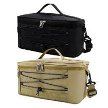 Camping Lunch Cooler Bag Picnic Seasoning Bottle Storage