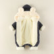 Baby winter jumpsuit winter male baby clothes Korean version of corduroy jacket thickened newborn go out hugging clothes