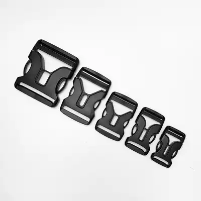 Hollow plastic buckle buckle bag accessories steel POM mother buckle backpack non-slip buckle high load bearing