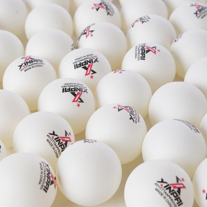 Xinpai Table Tennis Seamless ABS One Star Competition Training Bagged 144 Only Celluloid Lu Lu is resistant to high play table tennis