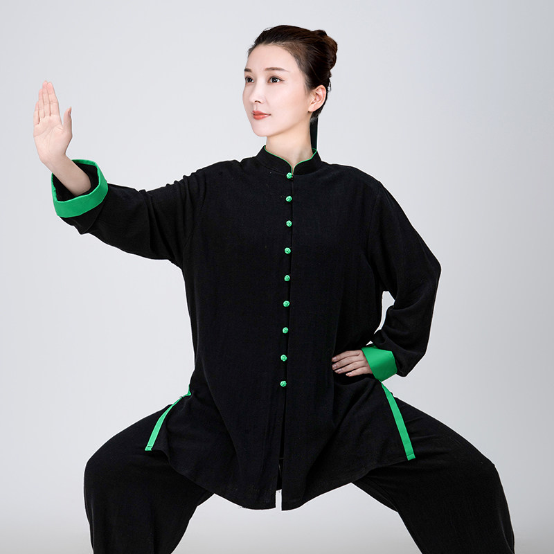 小和山太极服女款新款2025,穿出你的太极范儿,冬日练功神器!-太极服-淘宝好物网