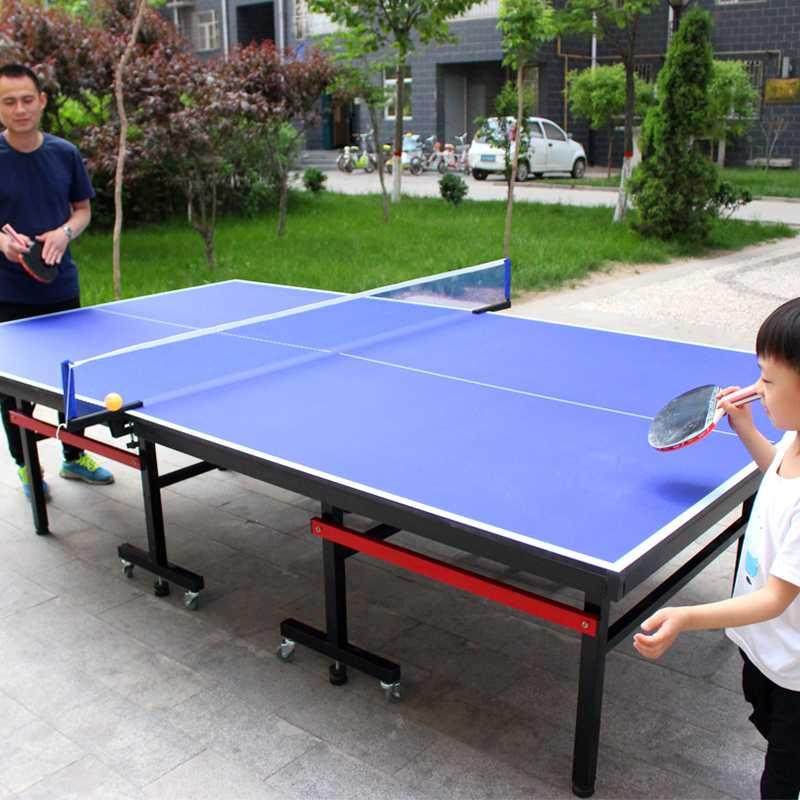Salted fish second-hand children's table tennis table table tennis table home indoor standard foldable case mobile panel