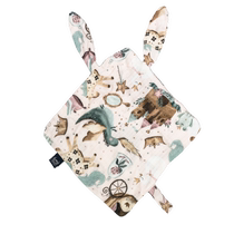 LaMillou bamboo fiber silver ion comfort towel gauze towel antibacterial baby saliva towel newborn pacifier belt