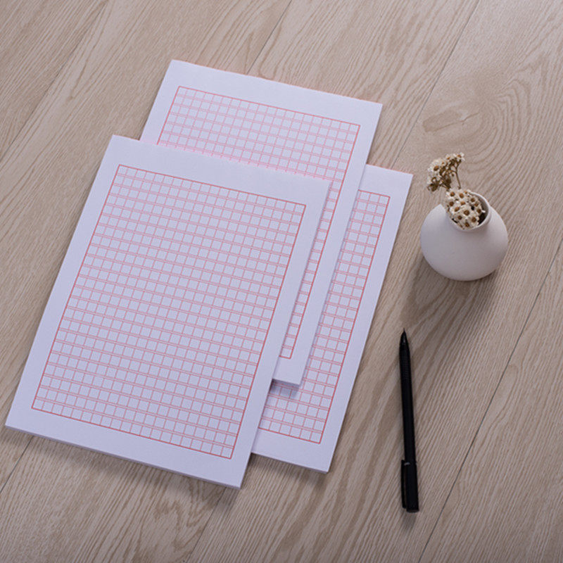 300-word essay answer paper 20 × 15 red green black square paper 400 20 × 20 manuscript paper for college students