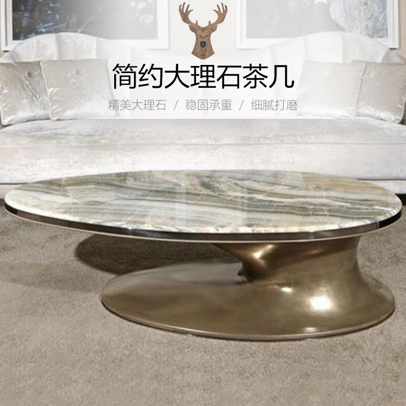 Eurostyle Extravaganza Designer GRP Natural Marble Living Room Prototype Board Room Hotel Sales Office Oval Tea Table 