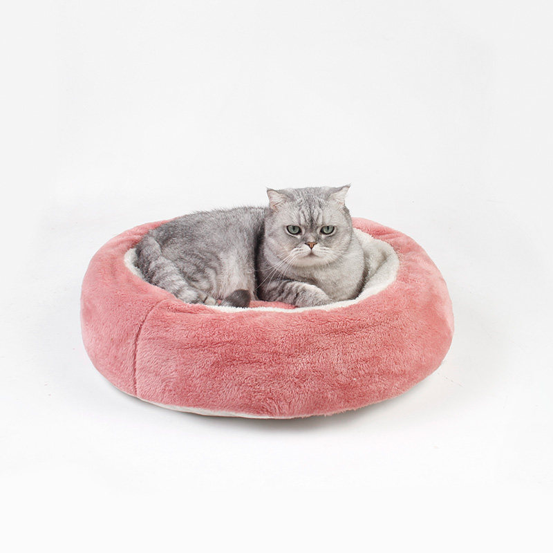 Gipaparazzi Polar Bear Suede Bed Round Ho Bag Egg Pet Cog Paparazzi Kitty House Mat Tire Nest