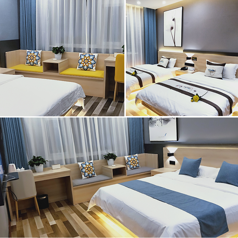 Custom Shortcut Hotel Plate suite Furniture Guesthouse Rooms Punctuator Single room Single apartment Apartment Plate type computer desk