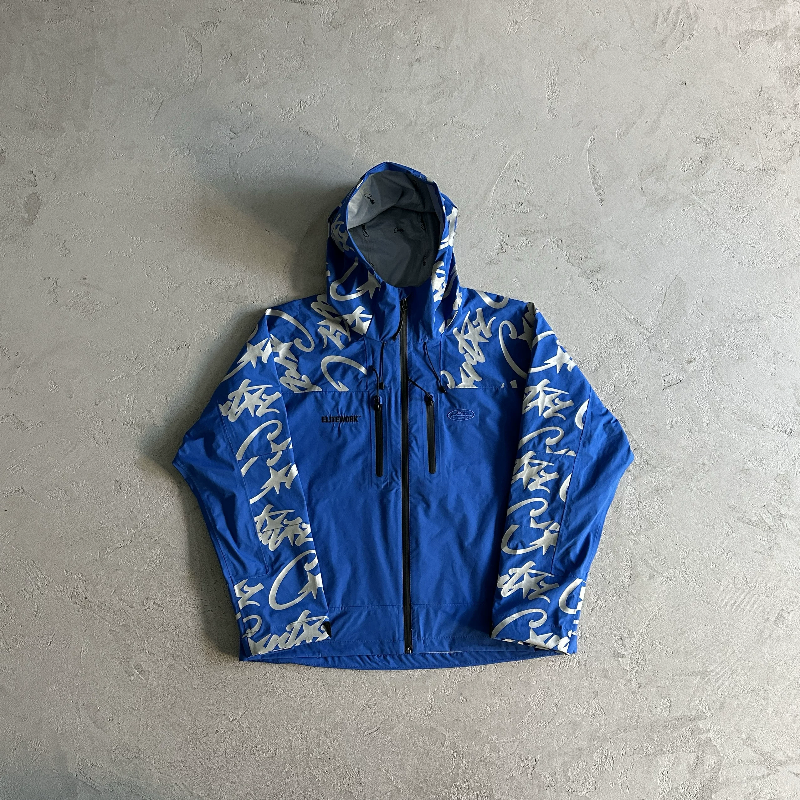 Пуховик Corteiz Demon Island Chongka Jacket Waterproof Windproof Font reflective design Centralcee same model
